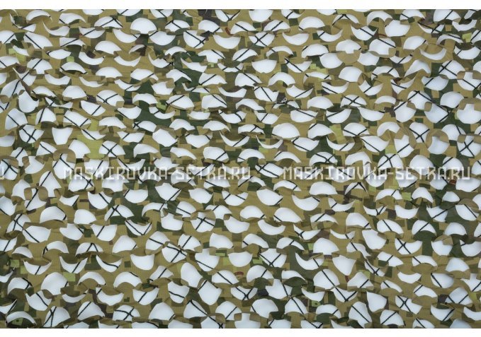 Массеть Camosystems Пейзаж-Профи Милитари 3D 1,8х6 м  – купить по цене 7700 руб. в интернет-магазине в городе Пенза картинка 2
