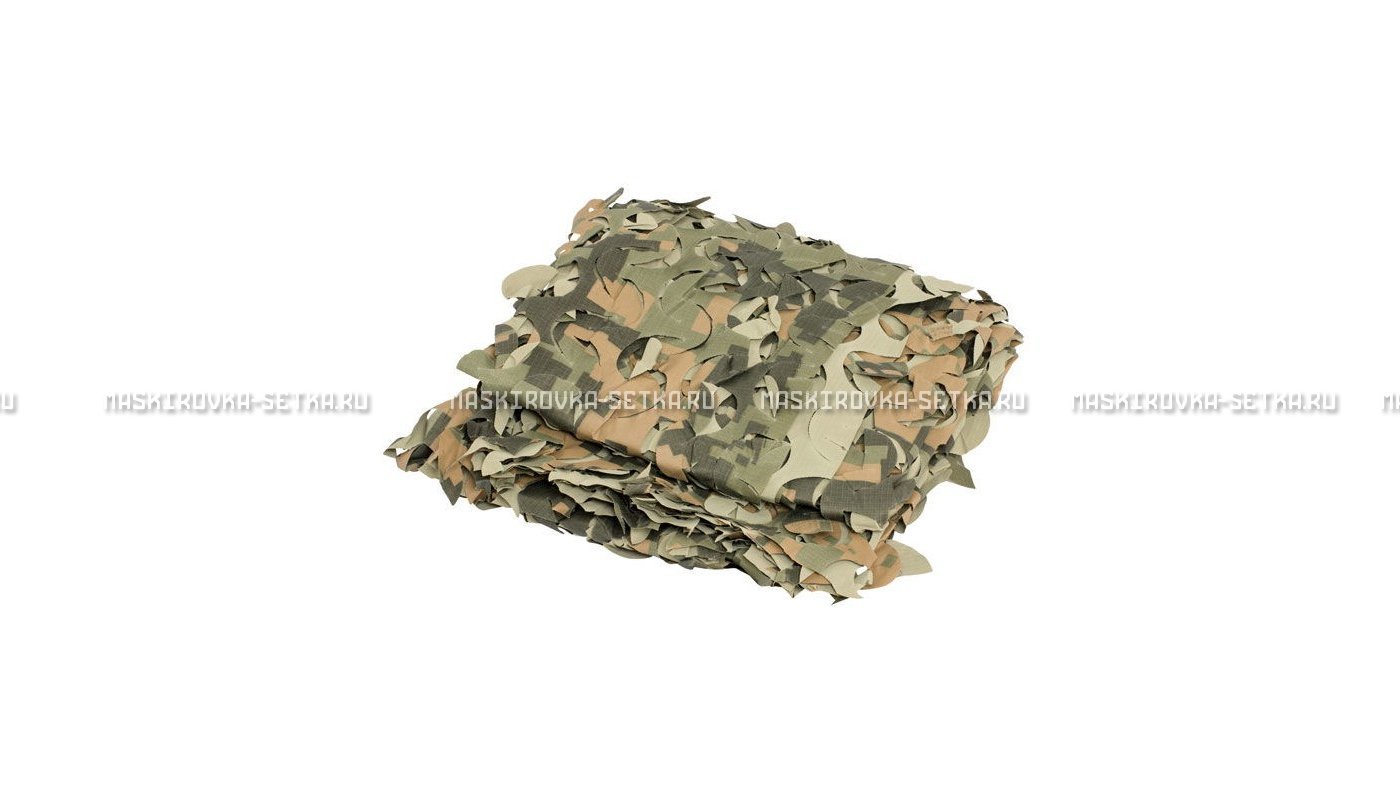 Сетка Camosystems Пейзаж Полынь 3D 2,4х6 м  – купить по цене 6200 руб. в интернет-магазине в городе Пенза картинка 6