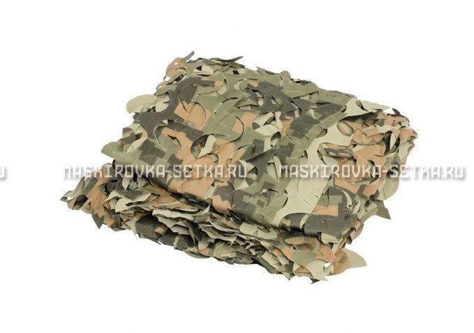 Сетка Camosystems Пейзаж Полынь 3D 2,4х6 м  – купить по цене 6200 руб. в интернет-магазине в городе Пенза картинка 1