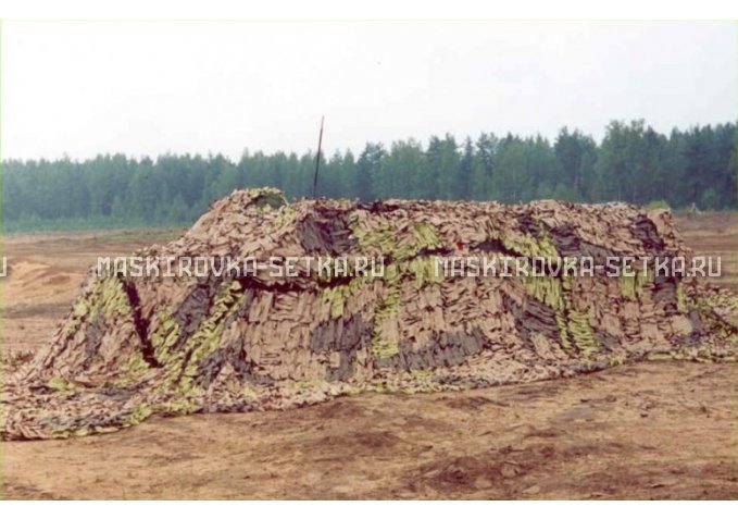 Маскировочная сетка МКТ-4П Поле 3х6 м – купить по цене 8700 руб. в интернет-магазине в городе Пенза картинка 1