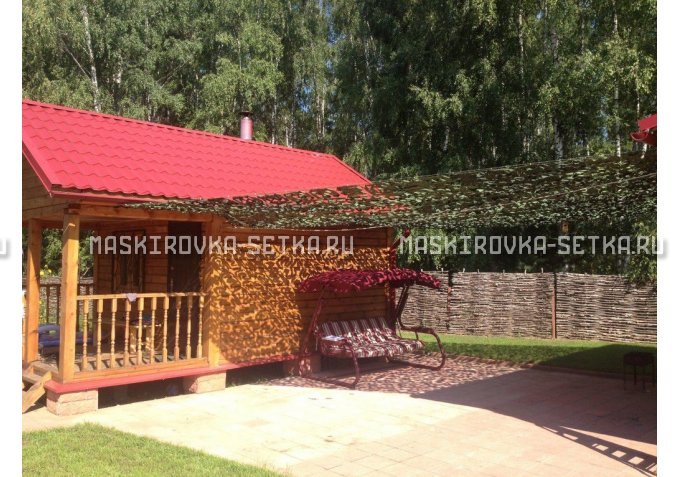 Маскировочная сеть Лес 3х6 м без антипирена – купить по цене 5000 руб. в интернет-магазине в городе Пенза картинка 7