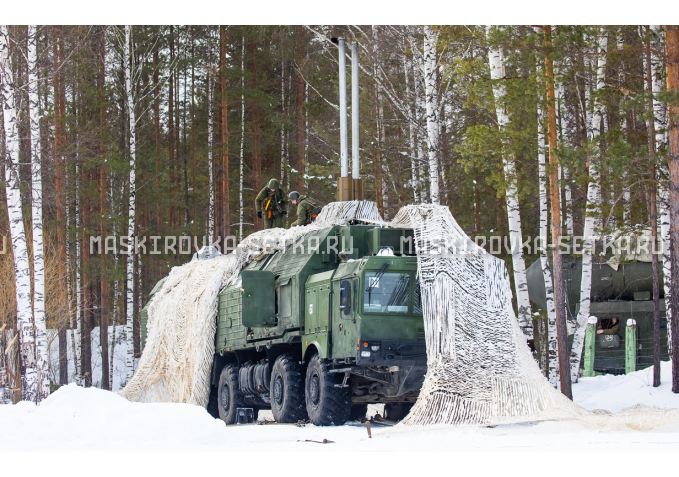Маскировочный комплект МКТ-2С Снег 12х18 м без АП – купить по цене 58200 руб. в интернет-магазине в городе Пенза картинка 5