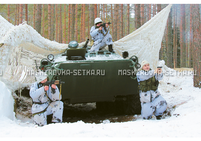 Маскировочный комплект МКТ-2С Снег 12х18 м без АП – купить по цене 58200 руб. в интернет-магазине в городе Пенза картинка 6