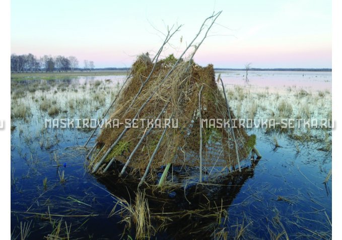 Маскировочная сетка МКТ-3П Солома 2х3 м – купить по цене 3750 руб. в интернет-магазине в городе Пенза картинка 3