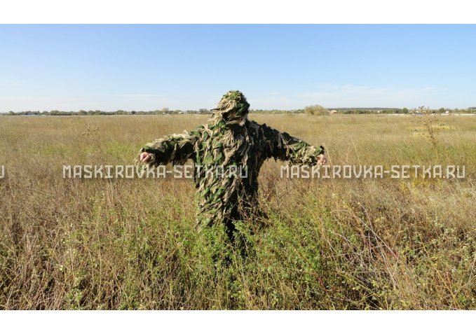 Маскировочный халат Taganrog Кикимора – купить по цене 3550 руб. в интернет-магазине в городе Пенза картинка 1